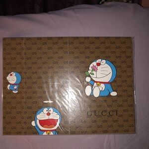 Gucci Doraemon 3 Notepad Set